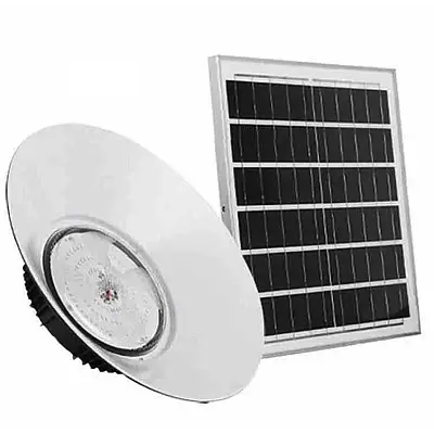 RESIGILAT - Lampa Solara LED 100/150W de Hala cu Panou Solar