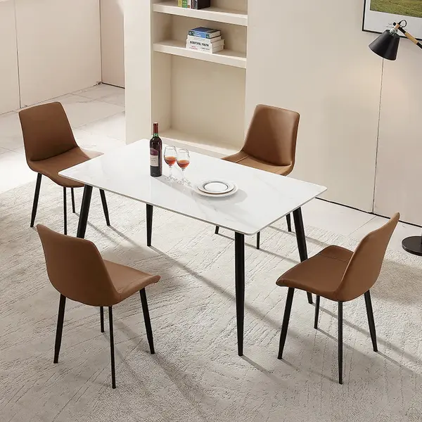 RESIGILAT - Masă de dining moderna din piatra sinterizata