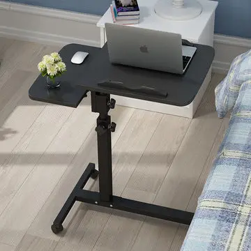 RESIGILAT - Masa pentru laptop, reglabila, cu roti, 60x40cm