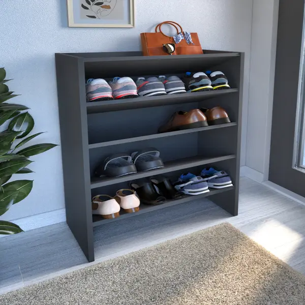 RESIGILAT - Pantofar cu 5 rafturi 100 x 62 x 29 cm, din pal melaminat 18 mm