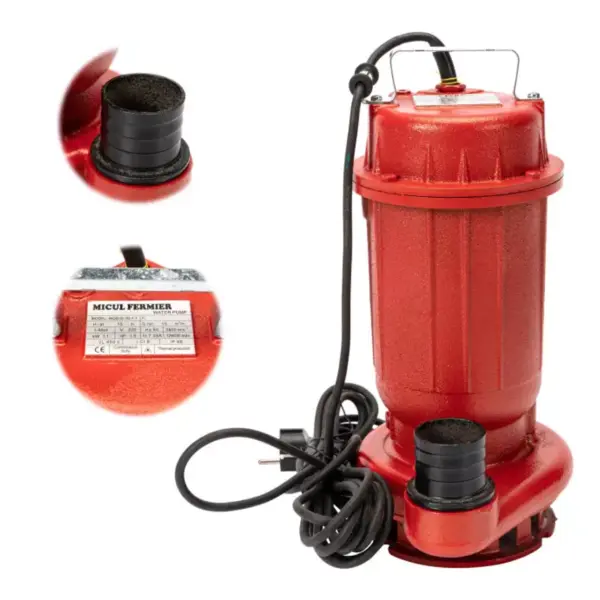 RESIGILAT - Pompa Apa Murdara Din Fonta Micul Fermier GF-0719, 1100 kW, 15 m3/h, H Pompare 15 m, 2 Toli