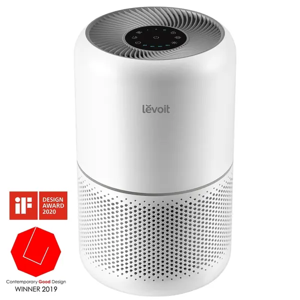 - Resigilat! Purificator de Aer LEVOIT Core 300 True HEPA, Carbon Activ, Super Silent, Ozone Free, 3 trepte de viteza, panou comanda Touch Screen