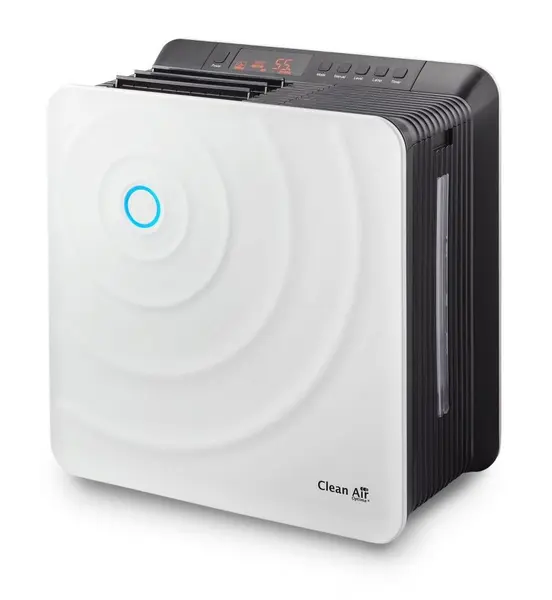 Resigilat! Spalator de aer, purificator si umidificator Clean Air Optima CA803, Display, Timer, Rata umidificare 250 ml/ora, Con