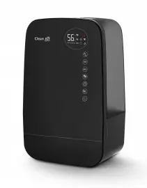 Resigilat! Umidificator si purificator Clean Air Optima CA607B, Lampa UV-C, Ionizare, Difuzor aroma, Display, Timer