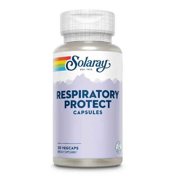 Respiratory Protect Capsules Solaray, 30 capsule, Secom