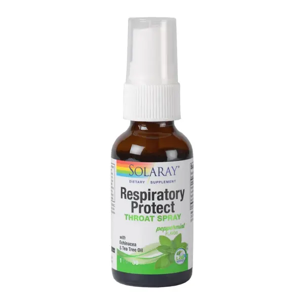Respiratory Protect Throat Spray Solaray, 30 ml, Secom