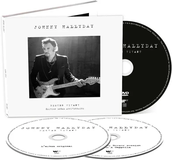 Rester Vivant (2CD+DVD 10eme Anniversaire) | Johnny Hallyday