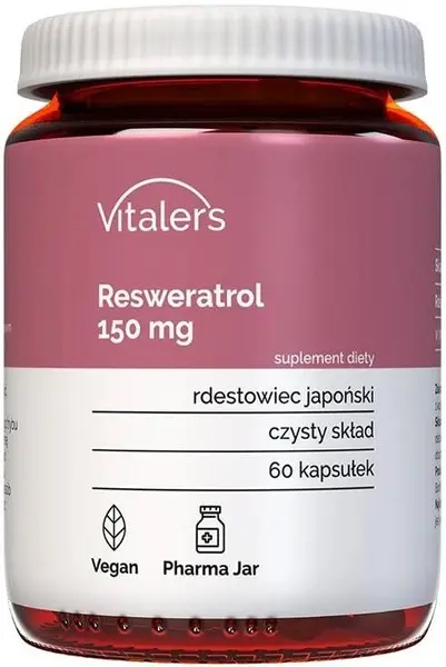 Resveratrol, 150 mg, 60 capsule, Vitaler's