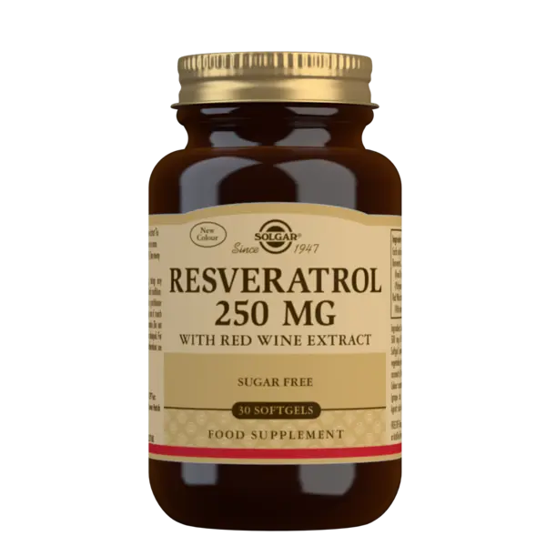 Resveratrol 250mg, 30 capsule, Solgar