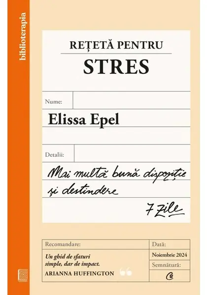 Reteta pentru stres