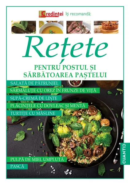 Rețete pentru postul și sărbătoarea Paștelui