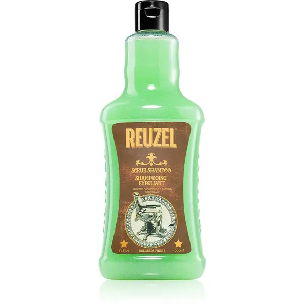 Reuzel Hair Scrub Shampoo sampon pentru curatare pentru păr pentru bărbați 1000 ml