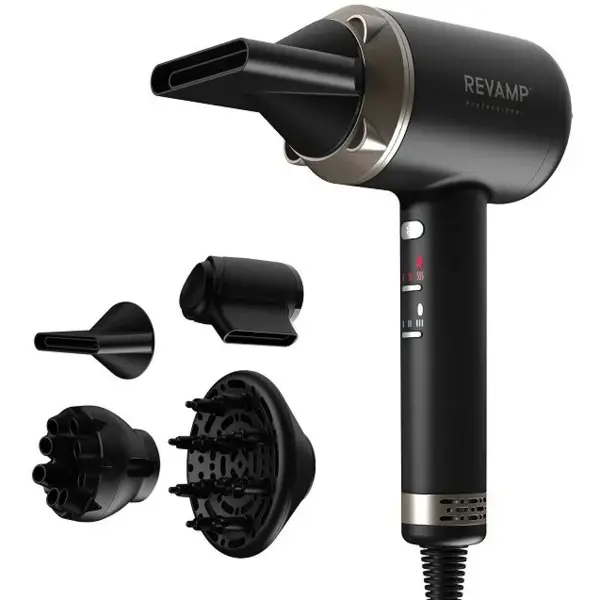 REVAMP Uscator de par Revamp Enigma PRECISION DR700, Negru