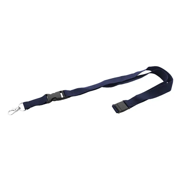 Revent Plus lanyard, RPET - albastru închis