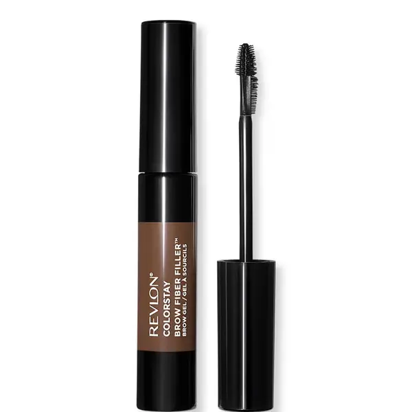 Revlon Makeup ColorStay Brow Fiber Filler Longwearing & Volumising Waterproof Eyebrow Gel - 303 Medium Brown