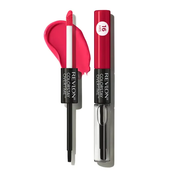Revlon Makeup Colorstay Overtime Lip Color and Top Coat - 040 Forever Scarlet
