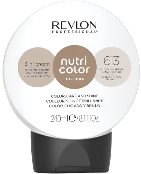 Revlon Professional Nutri Color Filters Mască pentru colorarea părului Toning Filters, 613, 240 ml