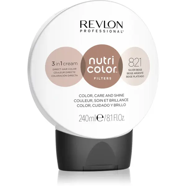 Revlon Professional Nutri Color Filters Toning masca tonifianta si hranitoare pentru uz profesonial 821 240 ml