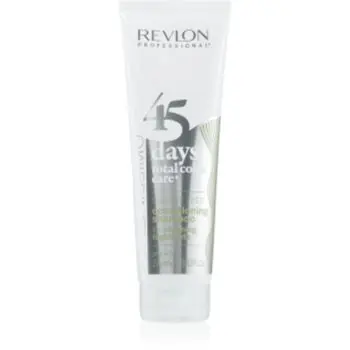 Revlon Professional Revlonissimo Color Care Șampon și balsam 2 în 1 pentru părul grizonat și alb