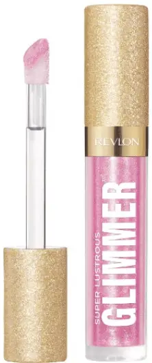 Revlon Super Lustrous Luciu de buze Glimmer Gloss, 02 Pink Prisma, 3.8 ml