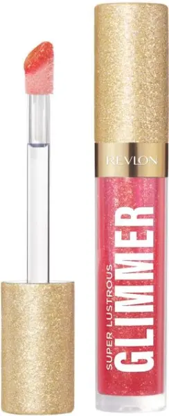 Revlon Super Lustrous Luciu de buze Glimmer Gloss, 07 Haute Honey, 3.8 ml