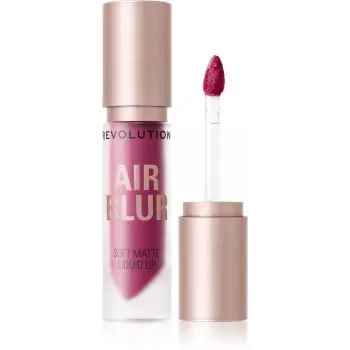 Revolution Air Blur Liquid Lipstick ruj lichid mat, cu textură lejeră