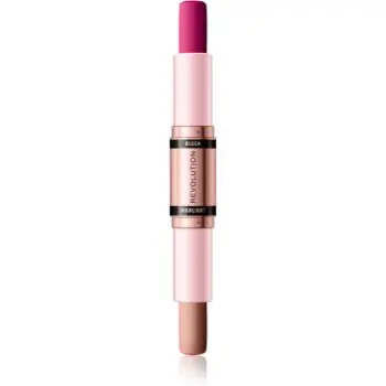 Revolution Blush & Highlight blush cremos și iluminator stick