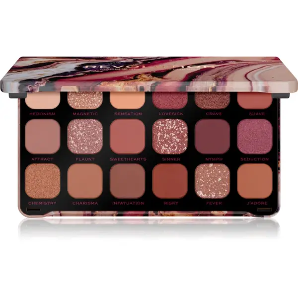 Revolution Forever Flawless paleta farduri de ochi culoare 18x1.1 g