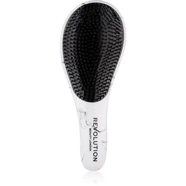 Revolution Haircare Detangle Me! perie petru par fragil si fara vlaga culoare Marble 1 buc
