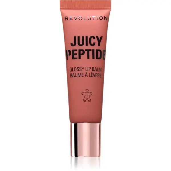 Revolution Juicy Peptide balsam de buze cu peptide culoare Gingerbread 8 ml