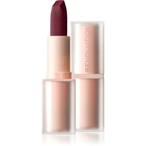 Revolution Lip Allure Soft Satin Lipstick ruj cremos cu finisaj satinat culoare Rosewood 3.2 g