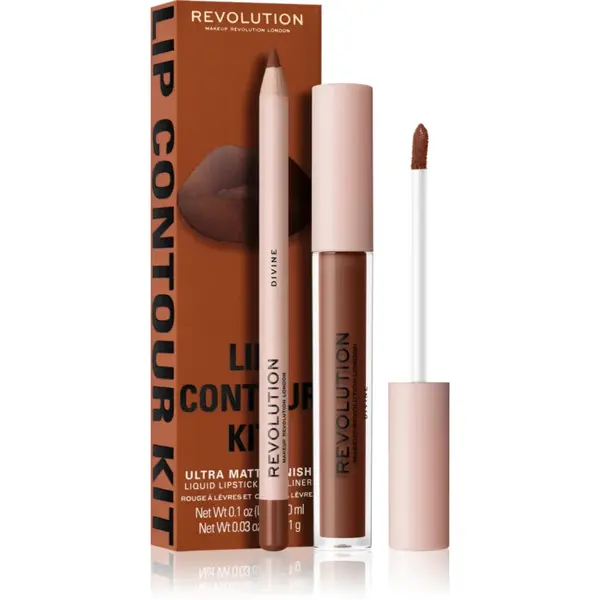 Revolution Lip Contour Kit set îngrijire buze culoare D.