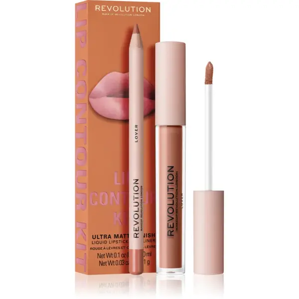 Revolution Lip Contour Kit set îngrijire buze culoare Lover