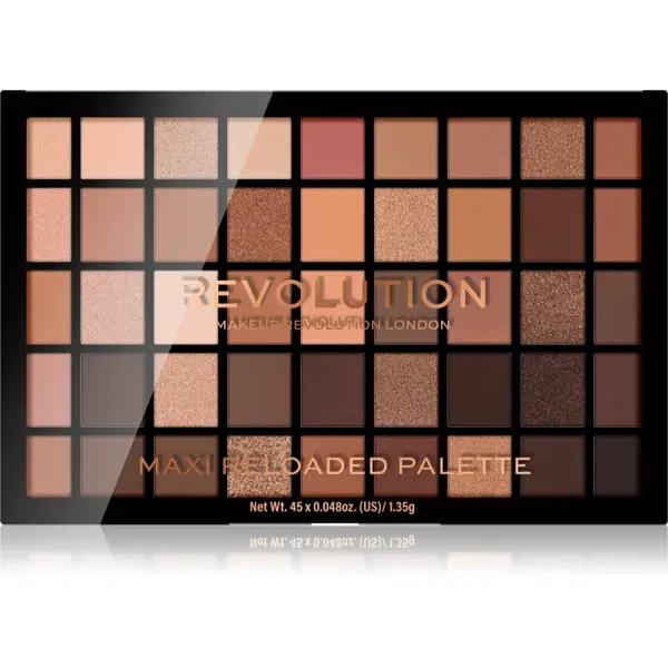 Revolution Maxi Reloaded Palette palata de culori culoare Ultimate Nudes 45x1.35 g