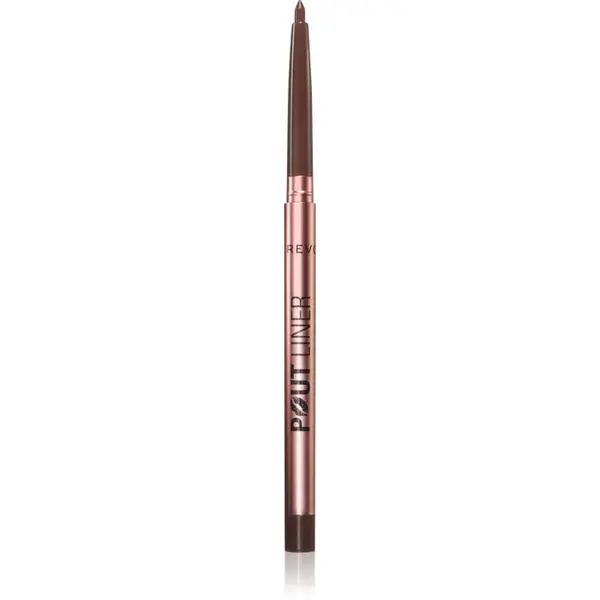 Revolution Pout Liner creion contur pentru buze pentru volum maxim culoare Espresso Cool Brown 0.2 g