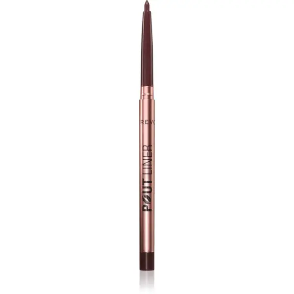 Revolution Pout Liner creion contur pentru buze pentru volum maxim culoare Deepest Mauve 0.2 g