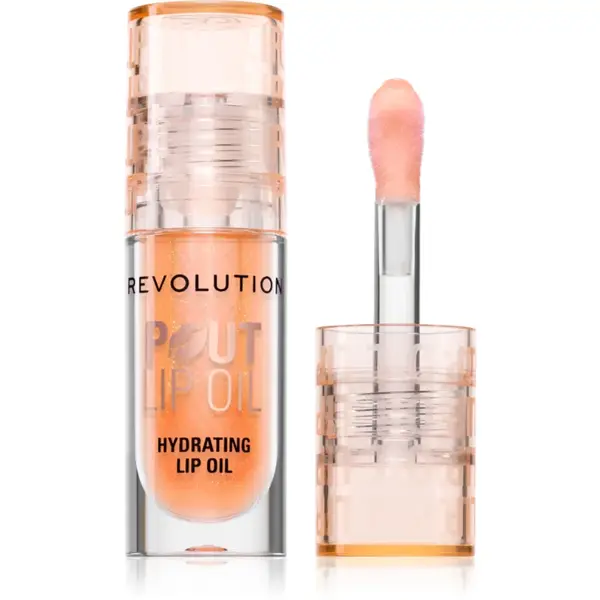 Revolution Pout Lip ulei pentru buze cu efect de hidratare culoare Honey Shimmer 3 ml