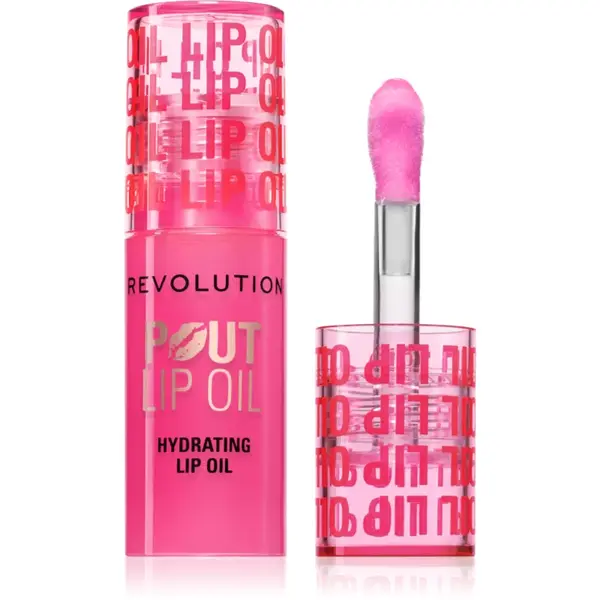 Revolution Pout Lip ulei pentru buze cu efect de hidratare culoare Raspberry Pink 3 ml