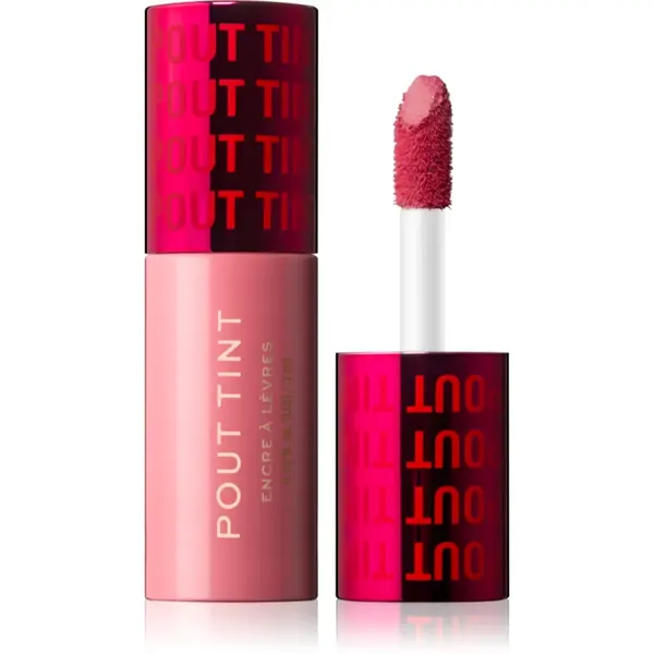 Revolution Pout Tint lip gloss cu efect de hidratare culoare Sweet Pink 3 ml