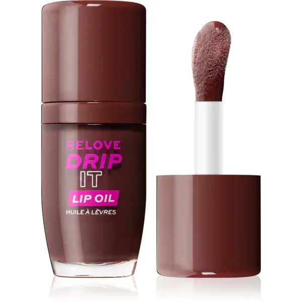 Revolution Relove Drip It ulei pentru buze culoare Espresso 5.5 ml