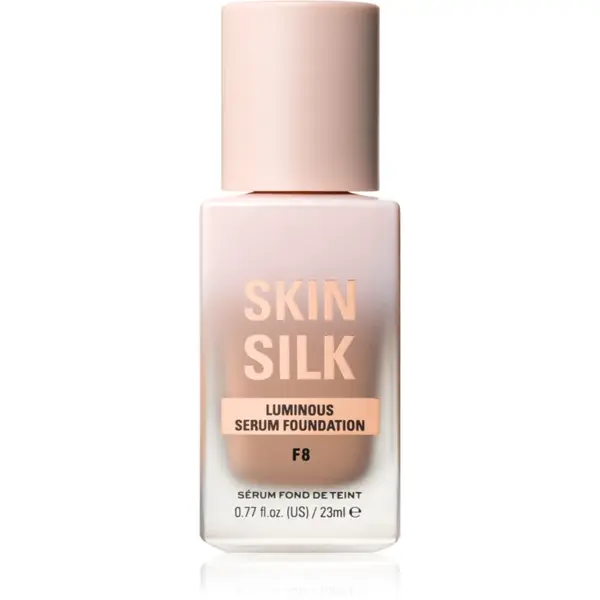 Revolution Skin Silk Serum Foundation Machiaj usor cu efect de luminozitate culoare F8 23 ml
