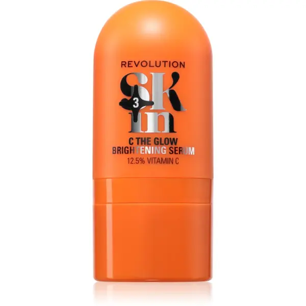 Revolution Skincare Be Bright C The Glow 12.5% Vitamin C Brightening Serum ser stralucire cu vitamina C 30 ml