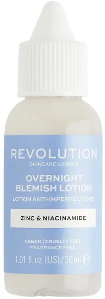 Revolution Skincare Blemish Loțiune de față de noapte Prevent, 30 ml