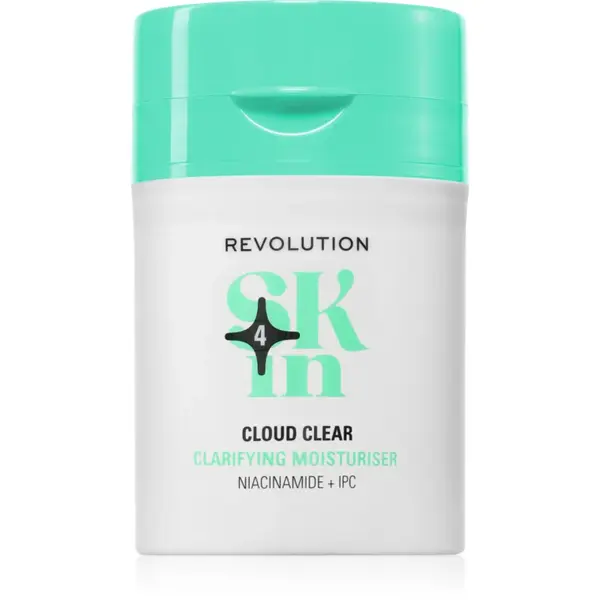 Revolution Skincare Clearly Clarify Niacinamide & IPC Clarifying Moisturiser crema de zi hidratanta si hranitoare cu niacinamidă 50 ml