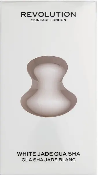 Revolution Skincare Maser facial Gua sha, jad alb