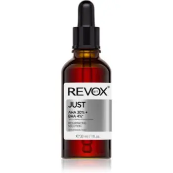 Revox B77 JUST AHA 30% + BHA 4% ser exfoliant de netezire pentru definirea pielii