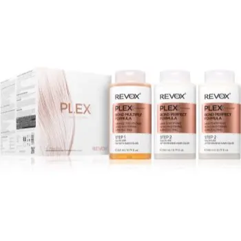 Revox B77 PLEX Hair Rebuilding System Professional Set set pentru par vopsit si deteriorat