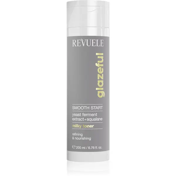 Revuele Glazeful Milky Toner Smooth Start loțiune tonică cu lapte cu efect de netezire 200 ml