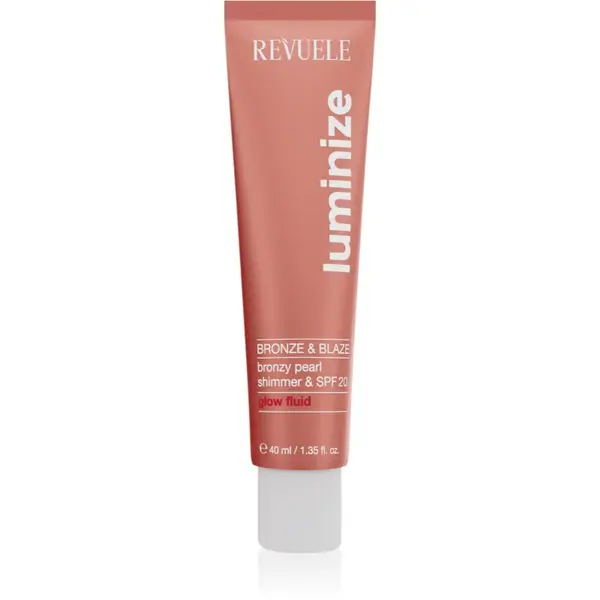 Revuele Luminize fluid radiant SPF 20 culoare Bronze & Blaze 40 ml