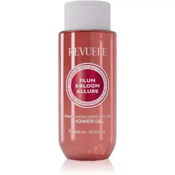 Revuele Plum & Bloom Allure Fragranced Brightening Shower Gel gel parfumat pentru duș cu efect iluminator